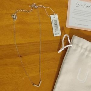 Uncommon James silver plated necklace